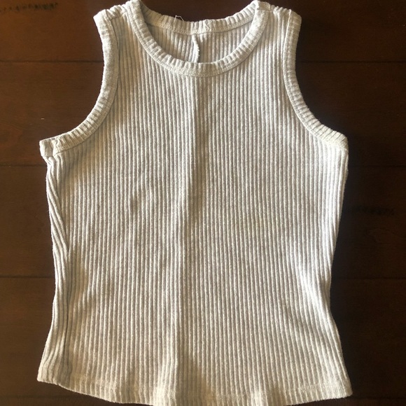 Brandy Melville gray halter top - Picture 2 of 2